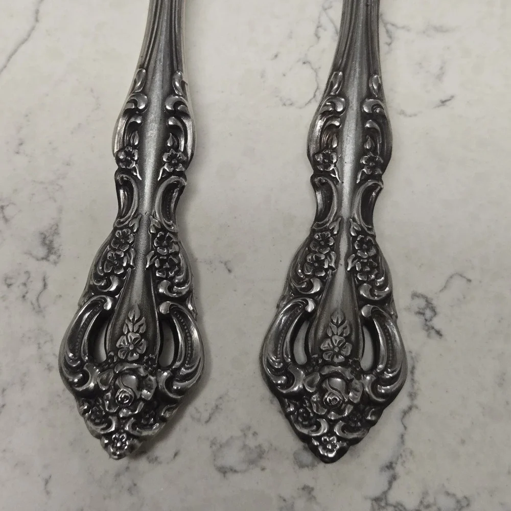 Oneida Michelangelo Heirloom Stainless Steel Flatware Mixed Lot of 13 Pieces VGC